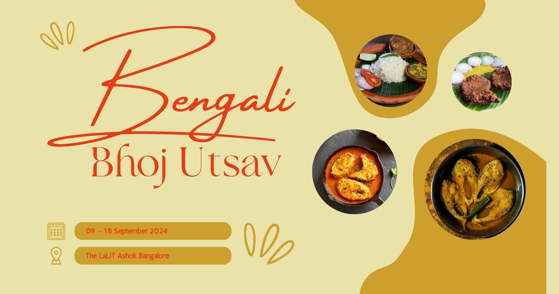 Witness Bengal’s Best at The LaLiT Ashok Bengali Bhoj Utsav